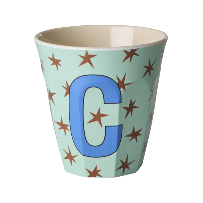 RICE C - Middelgroot Beker - Stars Mint - RICE