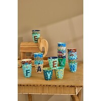 RICE - H - Middelgroot Beker - Stars Cream