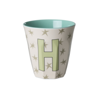 RICE - H - Middelgroot Beker - Stars Cream