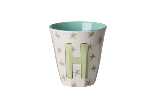 Rice H - Middelgroot Beker - Stars Cream - RICE
