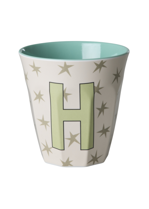 RICE H - Middelgroot Beker - Stars Cream - RICE