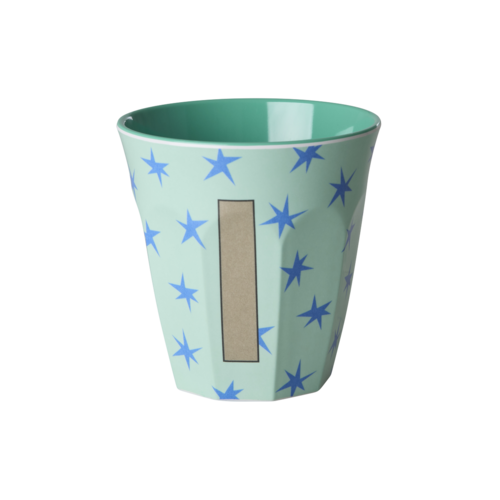 I - Middelgroot Beker - Stars Cream - RICE 