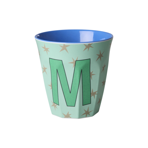 M - Middelgroot Beker - Stars Green - RICE 