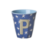 Rice RICE - P - Middelgroot Beker - Stars Dark Blue