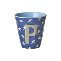 RICE - P - Middelgroot Beker - Stars Dark Blue