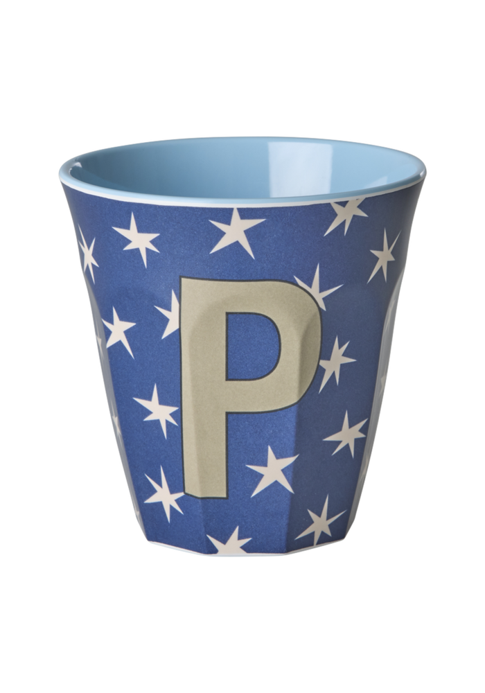 RICE - P - Middelgroot Beker - Stars Dark Blue