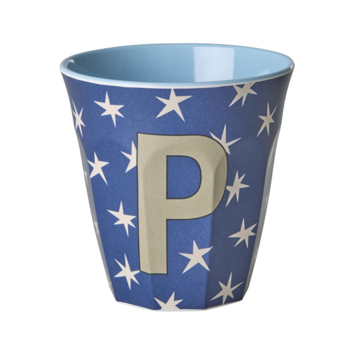 RICE - P - Middelgroot Beker - Stars Dark Blue