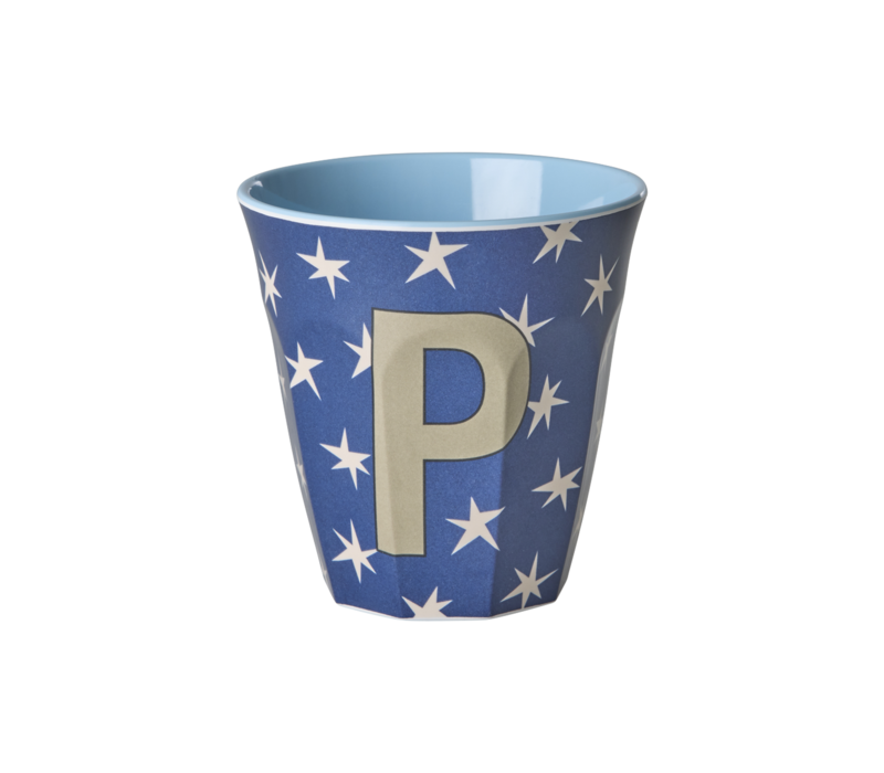 RICE - P - Middelgroot Beker - Stars Dark Blue