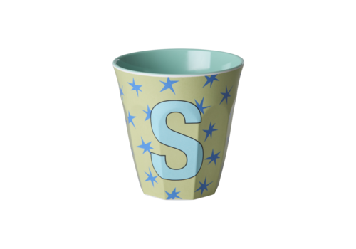 Rice S - Middelgroot Beker - Stars Soft Green - RICE