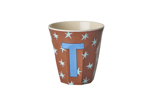 Rice T - Middelgroot Beker - Stars Brown - RICE