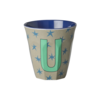 U - Middelgroot Beker - Stars Dark Sand - RICE