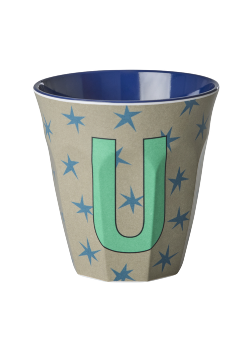 RICE U - Middelgroot Beker - Stars Dark Sand - RICE