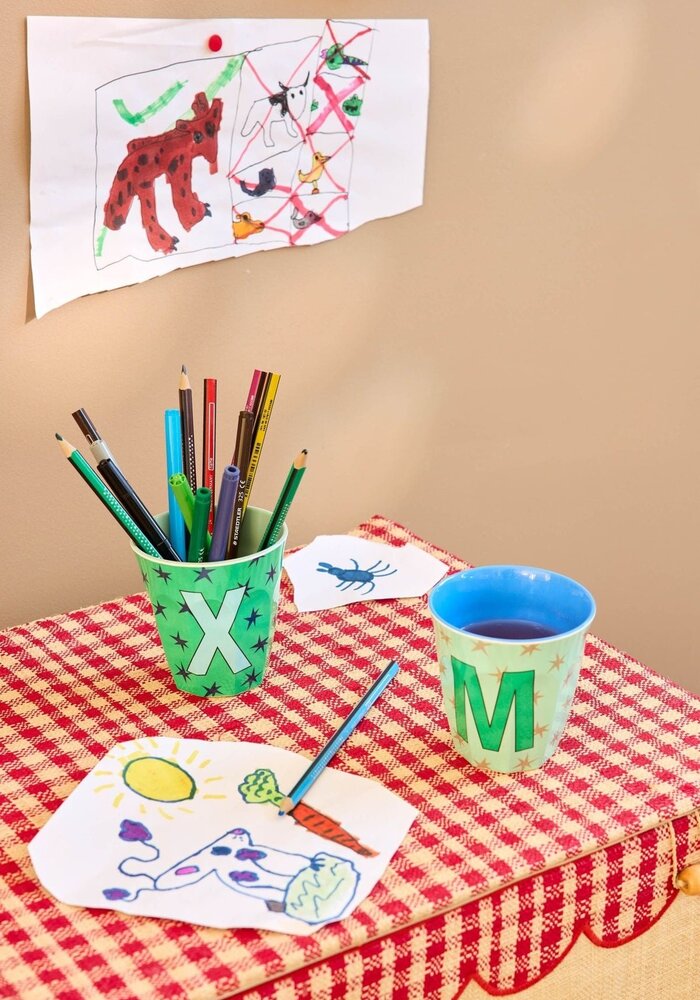 RICE - X - Middelgroot Beker - Stars Green