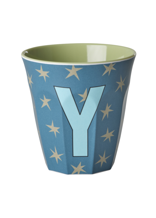 RICE Y - Middelgroot Beker - Stars Petrol - RICE