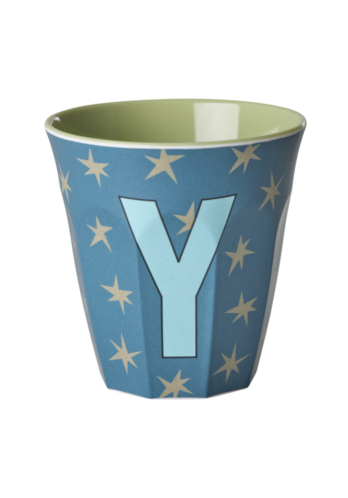 RICE - Y - Middelgroot Beker - Stars Petrol