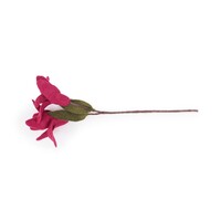 Sjaal met een Verhaal - Tak Lelie Burgundy
