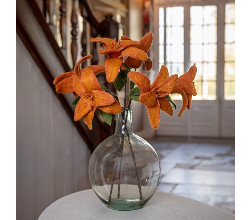 Sjaal met een Verhaal - Tak Lelie Cognac