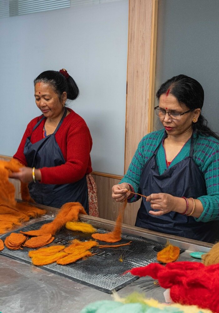 Sjaal met een Verhaal - Tak Lelie Cognac