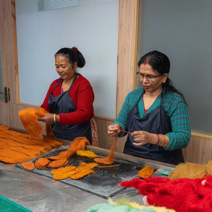 Sjaal met een Verhaal - Tak Lelie Cognac