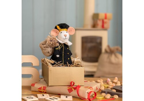Sjaal met een Verhaal Decoratie Muis Hoofdpiet - Sjaal met een Verhaal