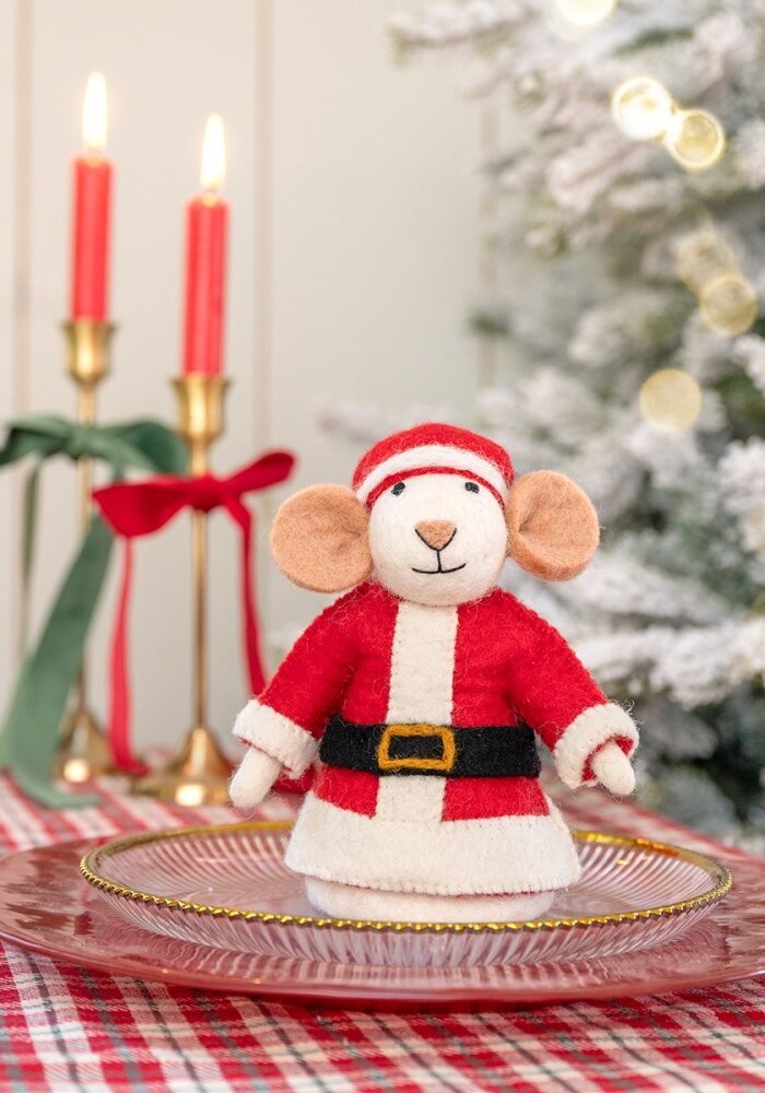 Sjaal met een Verhaal - Decoratie Muis Kerstmuis