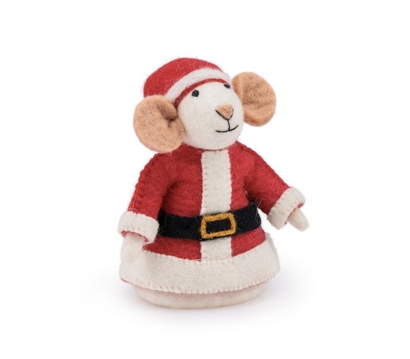 Sjaal met een Verhaal - Decoratie Muis Kerstmuis