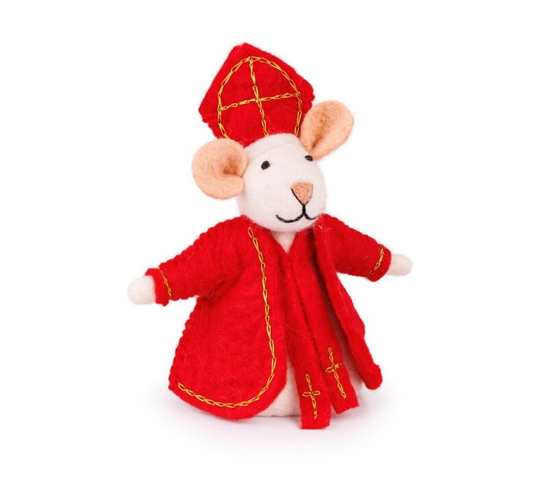 Sjaal met een Verhaal - Decoratie Muis Sintermuis