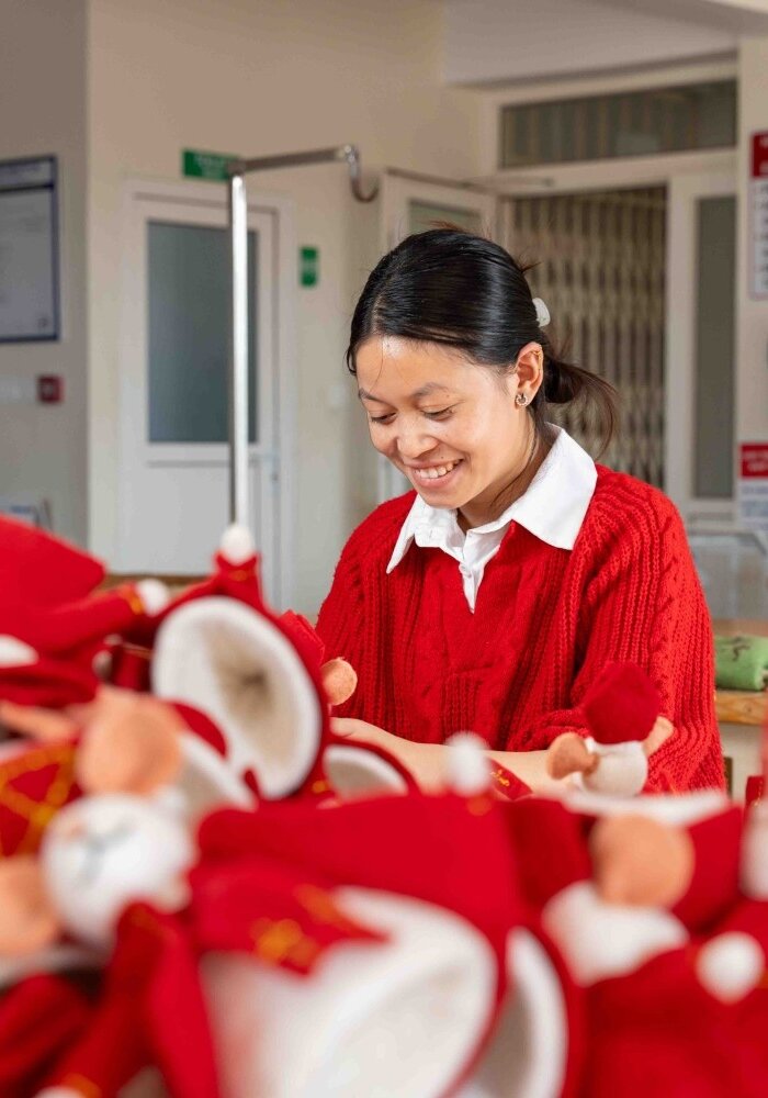 Sjaal met een Verhaal - Decoratie Muis Sintermuis