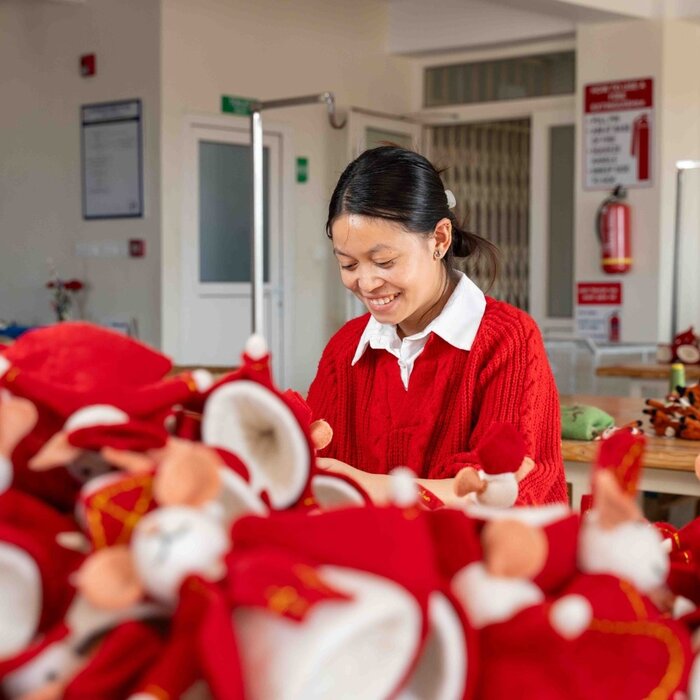 Sjaal met een Verhaal - Decoratie Muis Sintermuis