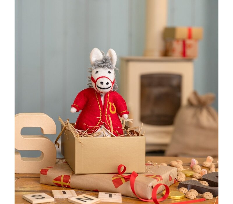 Sjaal met een Verhaal - Decoratie Paard van Sintermuis