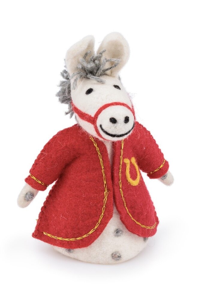 Sjaal met een Verhaal - Decoratie Paard van Sintermuis