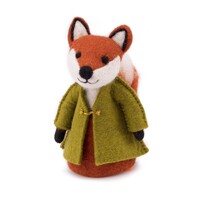 Sjaal met een Verhaal - Decoratie Vos Indian Summer Lichtgroen