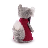 Sjaal met een Verhaal - Decoratie Wolf Indian Summer Burgundy