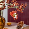 Sjaal met een Verhaal Sjaal met een Verhaal - Hanger Eekhoorn Indian Summer Lichtgroen
