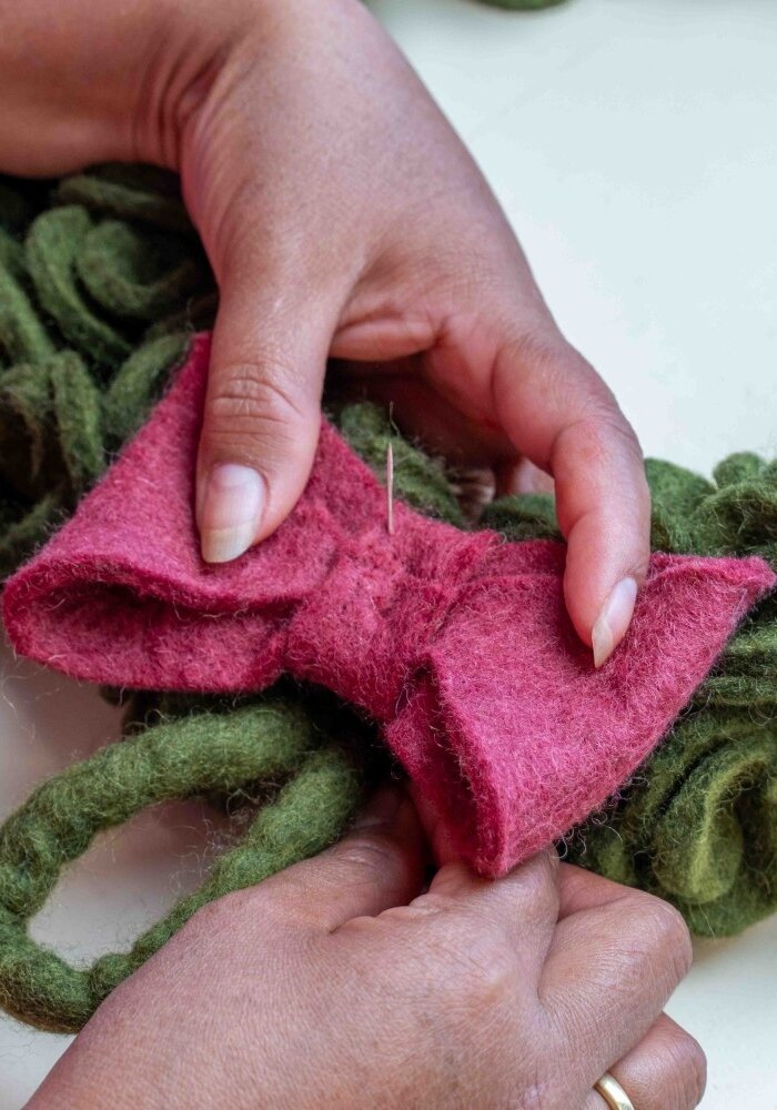 Sjaal met een Verhaal - Krans Eucalyptus met Strik