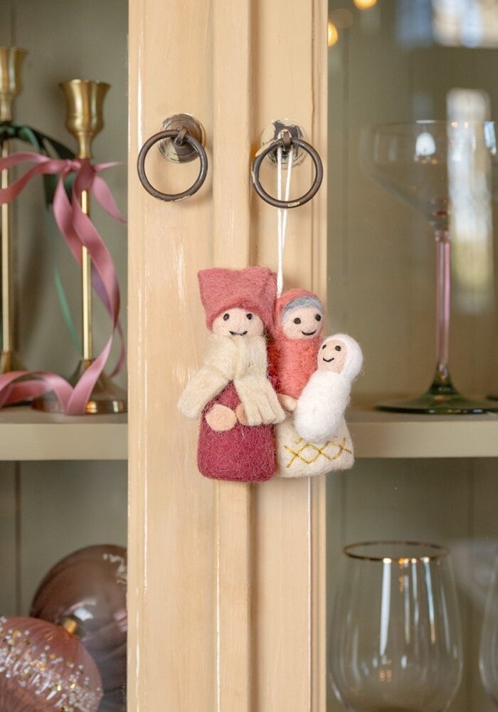 Sjaal met een Verhaal - Hanger Jozef & Maria Cyclaam-Oudroze