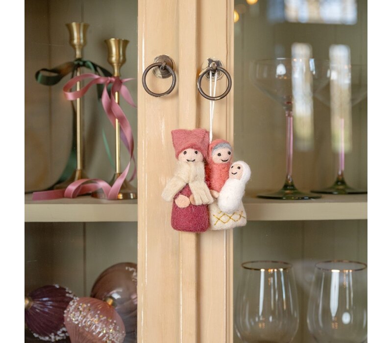 Sjaal met een Verhaal - Hanger Jozef & Maria Cyclaam-Oudroze