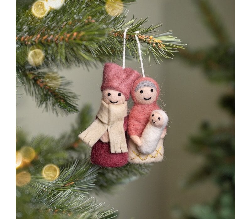 Sjaal met een Verhaal - Hanger Jozef & Maria Cyclaam-Oudroze