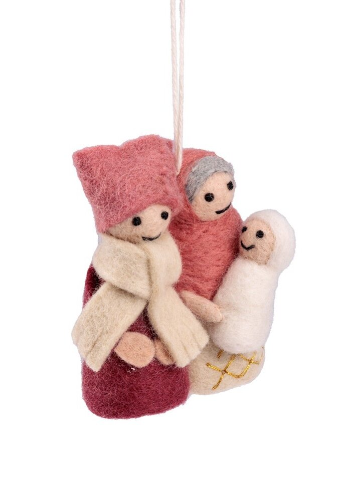 Sjaal met een Verhaal - Hanger Jozef & Maria Cyclaam-Oudroze