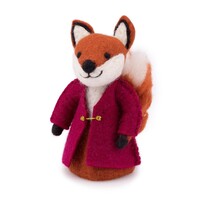 Sjaal met een Verhaal - Decoratie Vos Indian Summer Burgundy