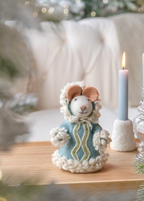 Sjaal met Verhaal Decoratie Muis Eskimuis - Sjaal met een Verhaal