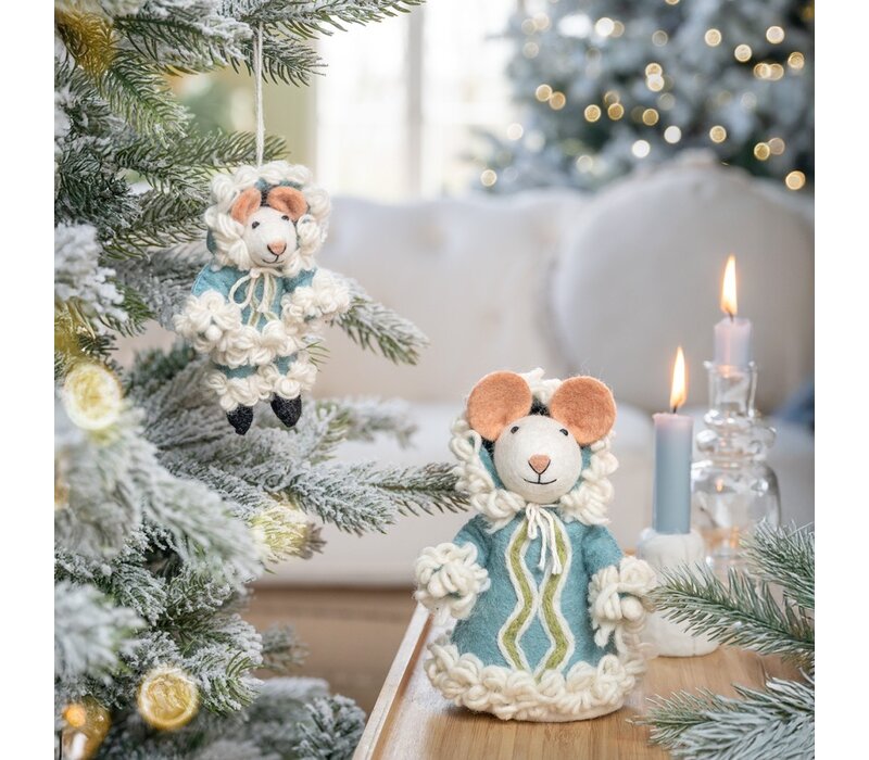 Sjaal met een Verhaal - Decoratie Muis Eskimuis