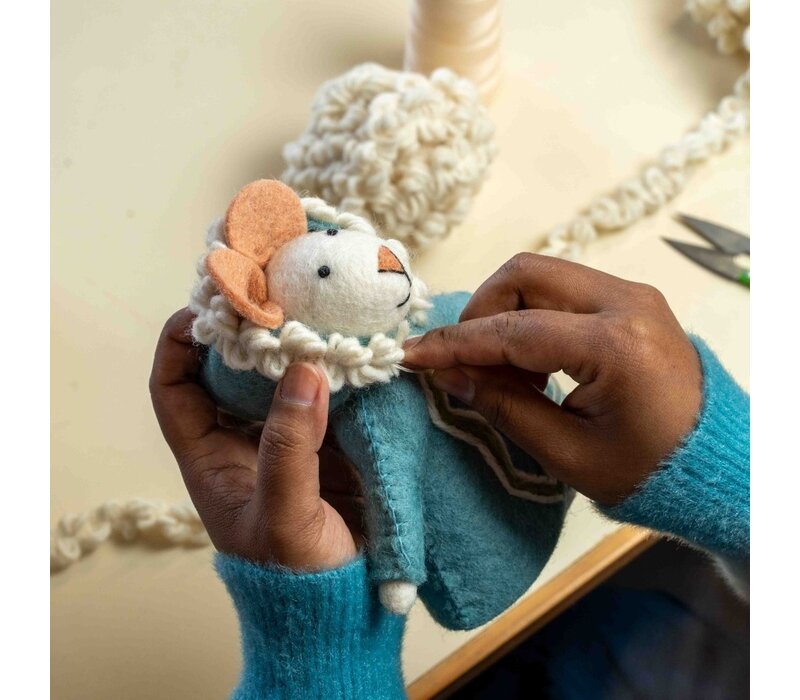 Sjaal met een Verhaal - Decoratie Muis Eskimuis