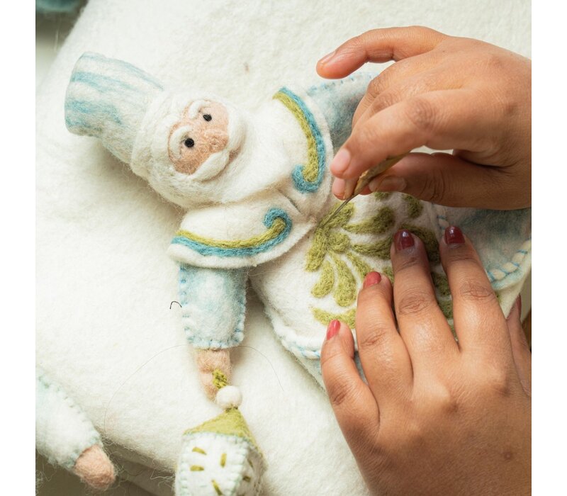 Sjaal met een Verhaal - Decoratie Winterkoning