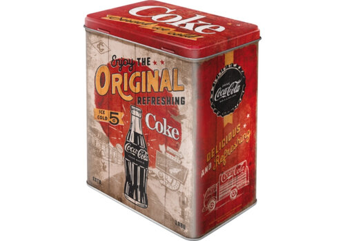 Nostalgic Art Tin Box Coke (Coca Cola) - Nostalgic Art
