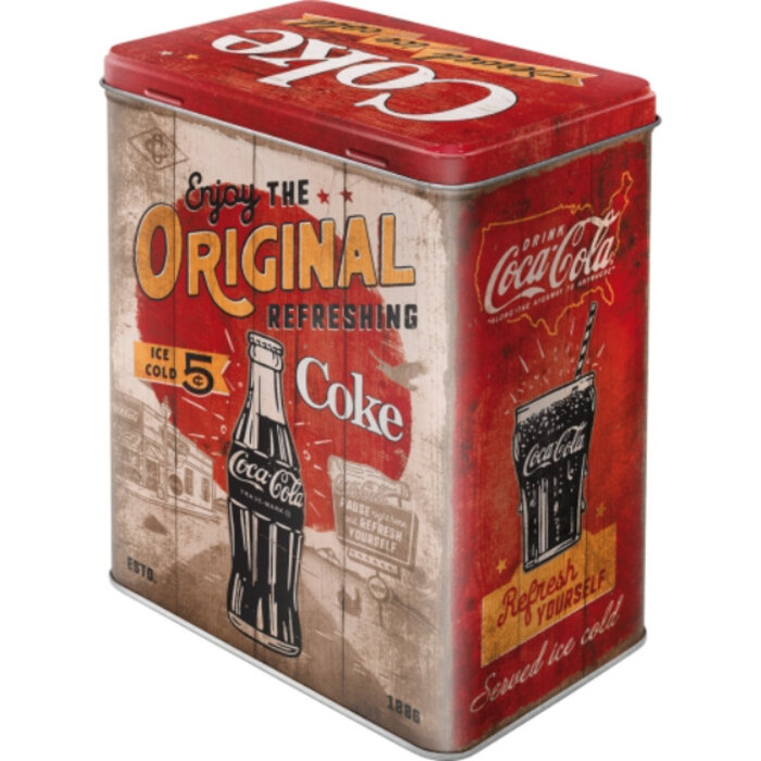 Nostalgic Art - Coke - Coca Cola Bewaarblik