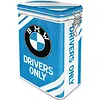 Clip Top Box BMW Drivers Only - Nostalgic Art
