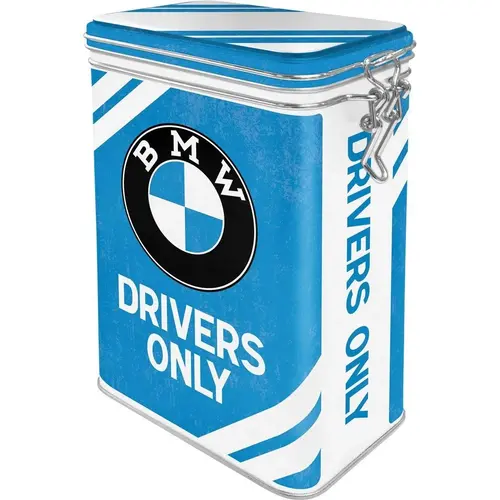 Clip Top Box BMW Drivers Only - Nostalgic Art 