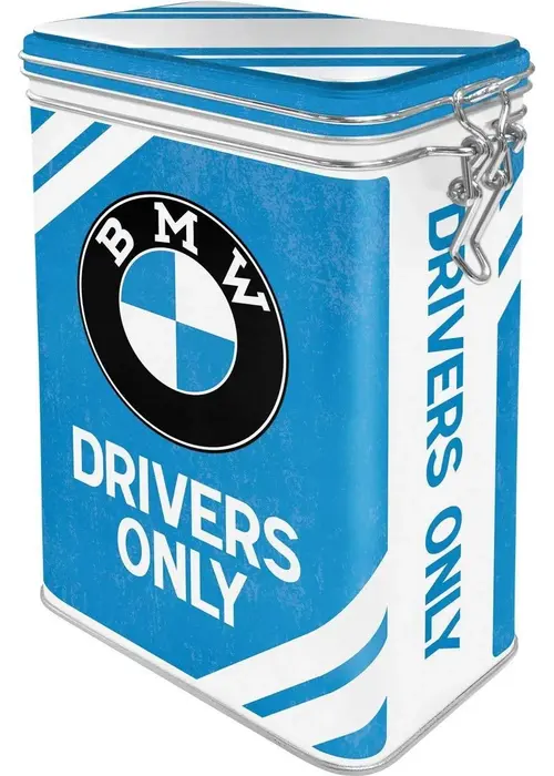 Nostalgic Art Clip Top Box BMW Drivers Only - Nostalgic Art