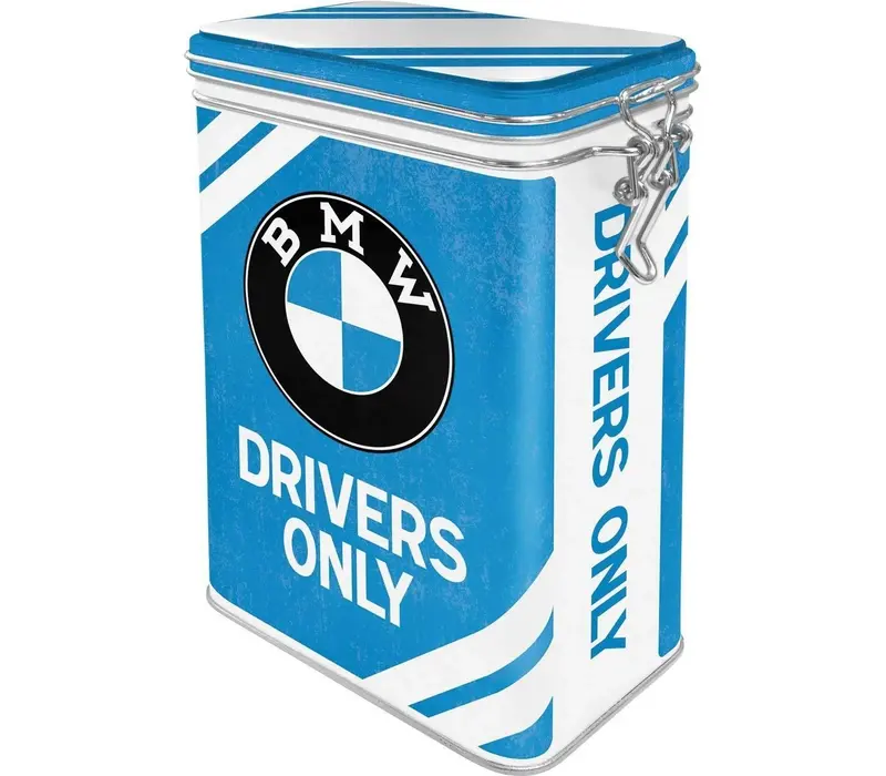 Nostalgic Art - Clip Top Box BMW Drivers Only